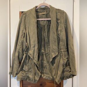 Max Jeans Green Utility Jacket